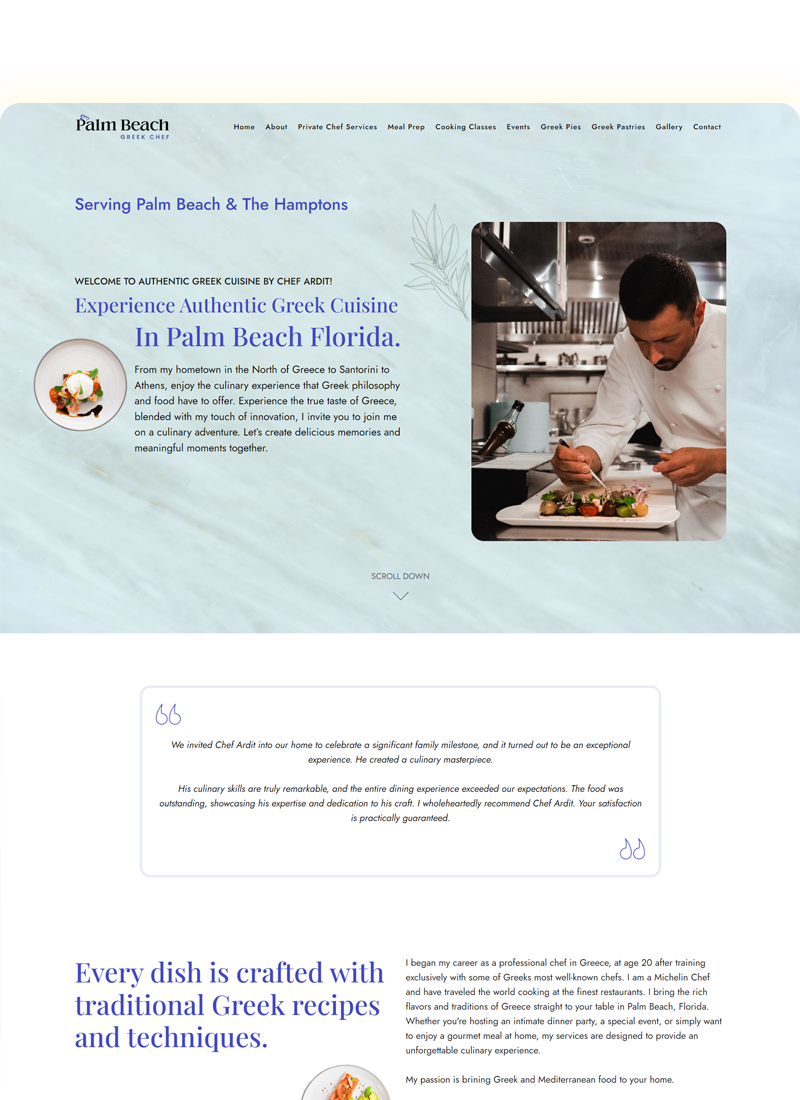 Chef-Website-in-elementor